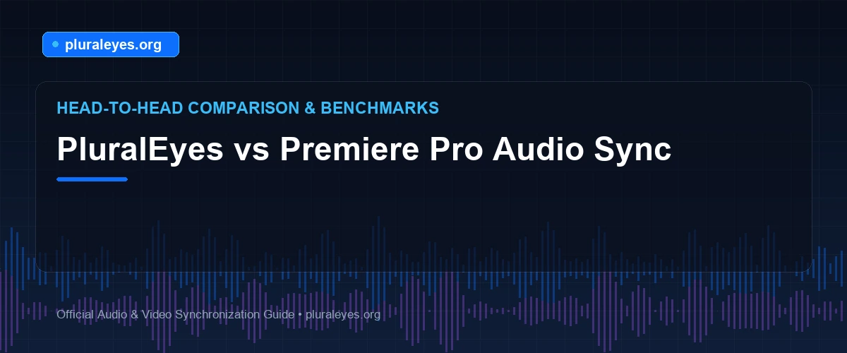 PluralEyes vs Premiere Pro Audio Sync - pluraleyes.org